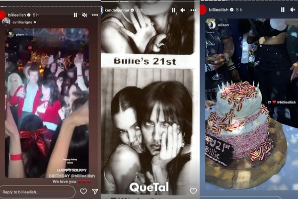 Billie Eilish y su épica fiesta de cumpleaños 21 donde se vistió como una sexy Santa Claus